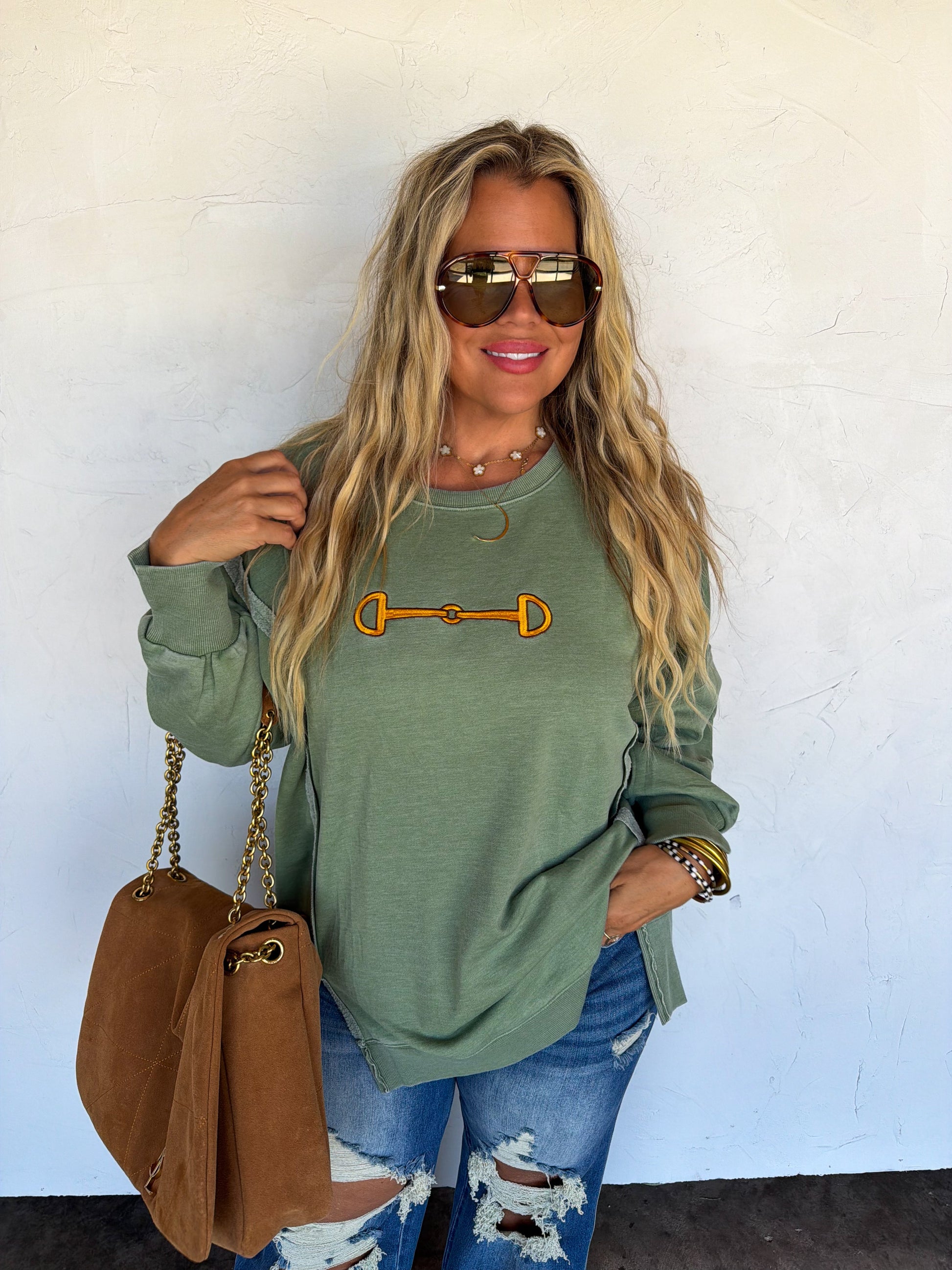 PREORDER- HIGH COUNTRY CLASSIC CREW PULLOVER by Blakeley