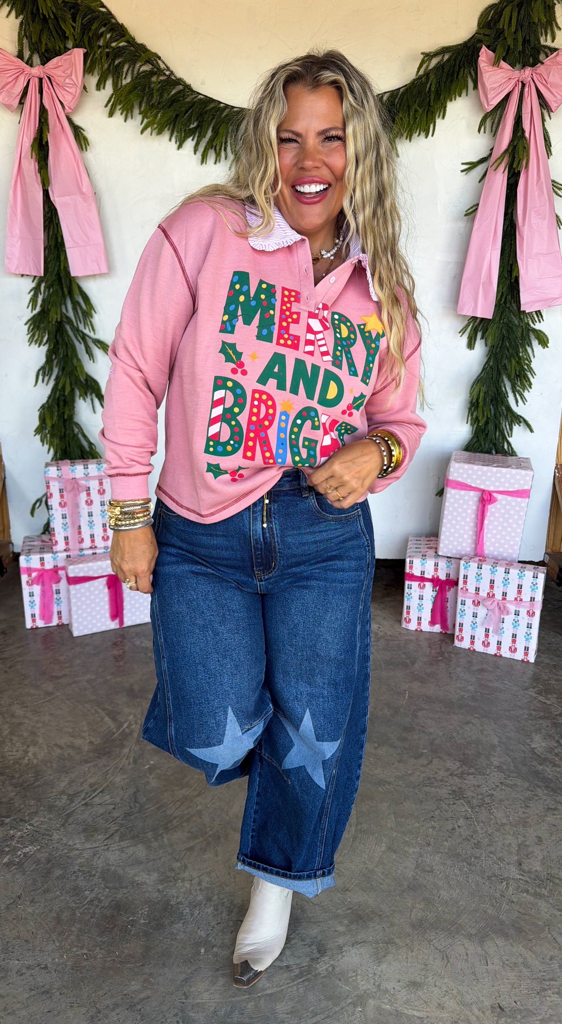 PREORDER- MAKING SPIRITS BRIGHT PULLOVER by BLAKELEY