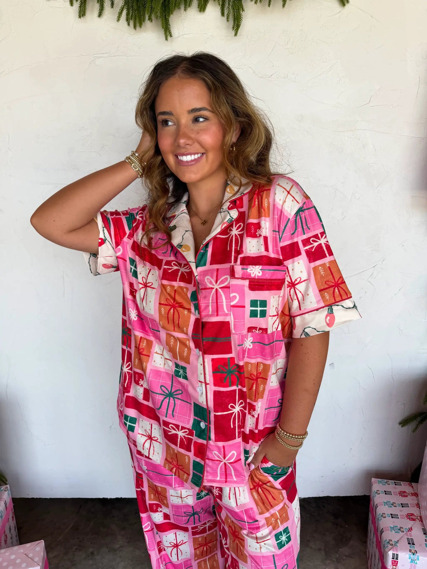 PREORDER- CHRISTMAS MORNING LUXE PJ SETS by BLAKELEY