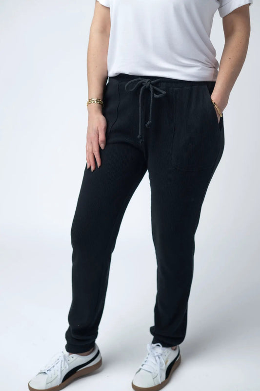 IN STOCK Corrine Joggers - Black by Michelle Mae