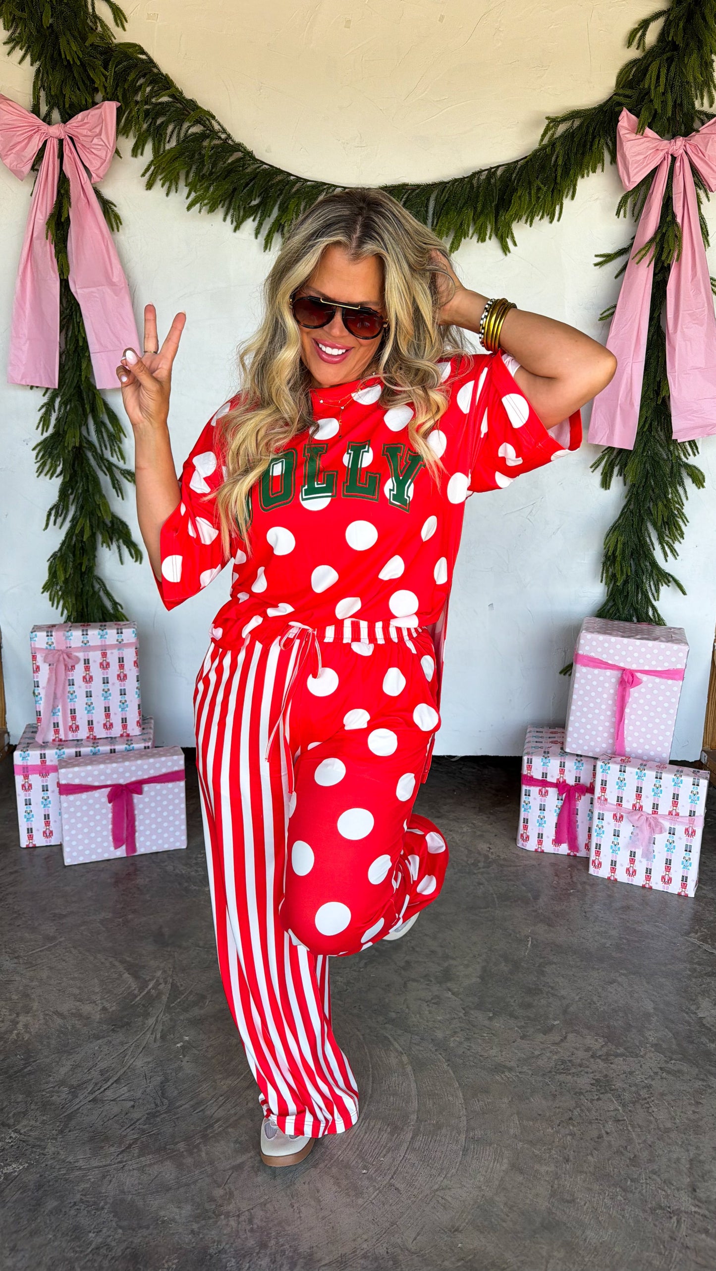 PREORDER- MERRY CONFETTI LOUNGE SETS by Blakeley Designs