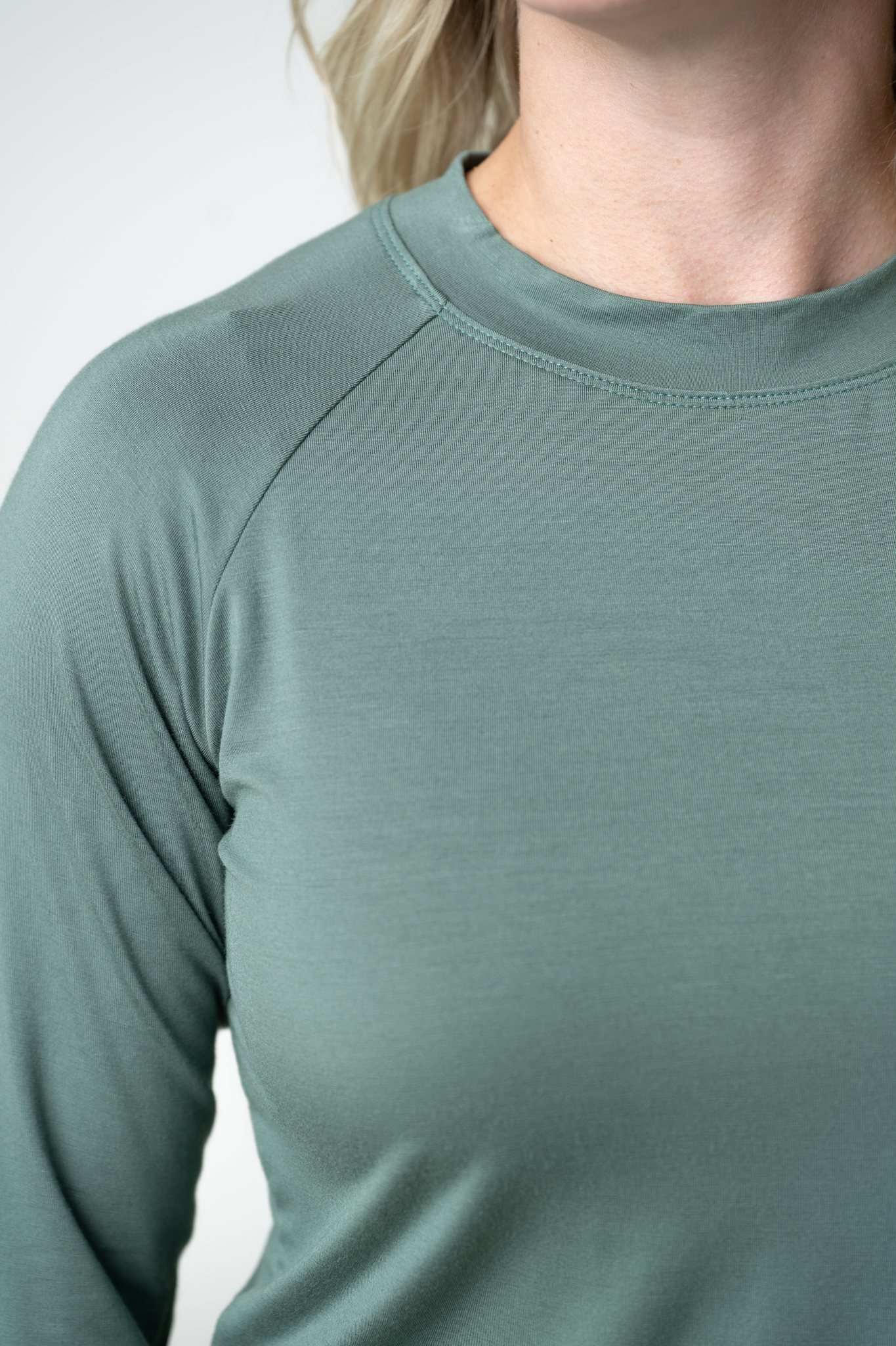 IN STOCK Blair Long Sleeve Top - Dusty Jade by Michelle Mae