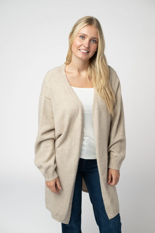Cozy Cardigan - Tan by Michelle Mae