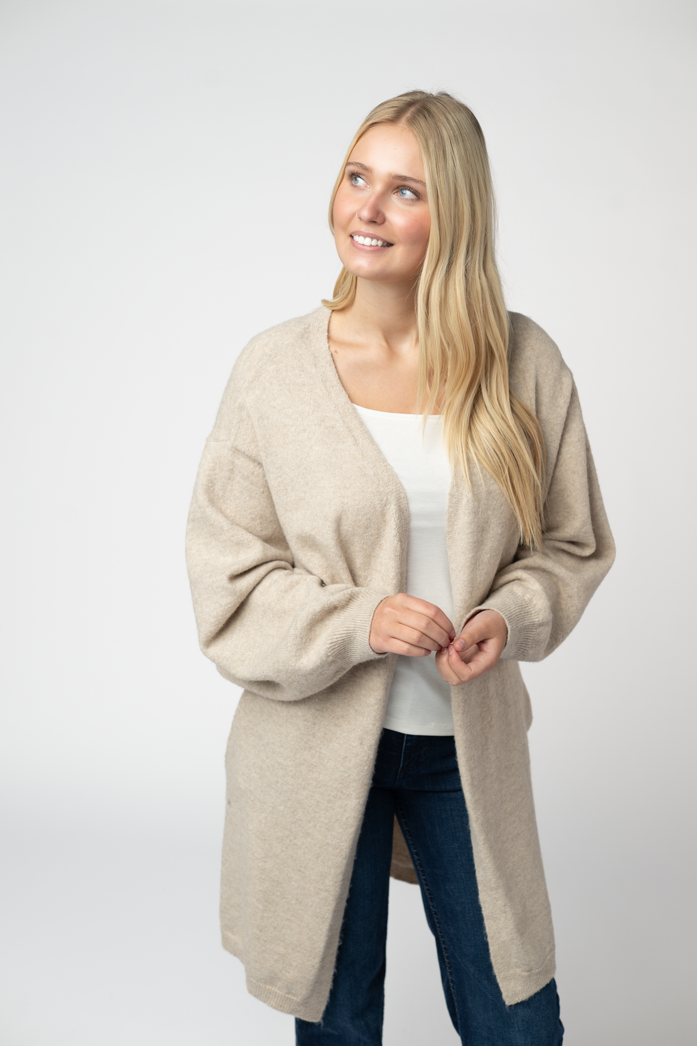 IN STOCK Cozy Cardigan - Tan by Michelle Mae
