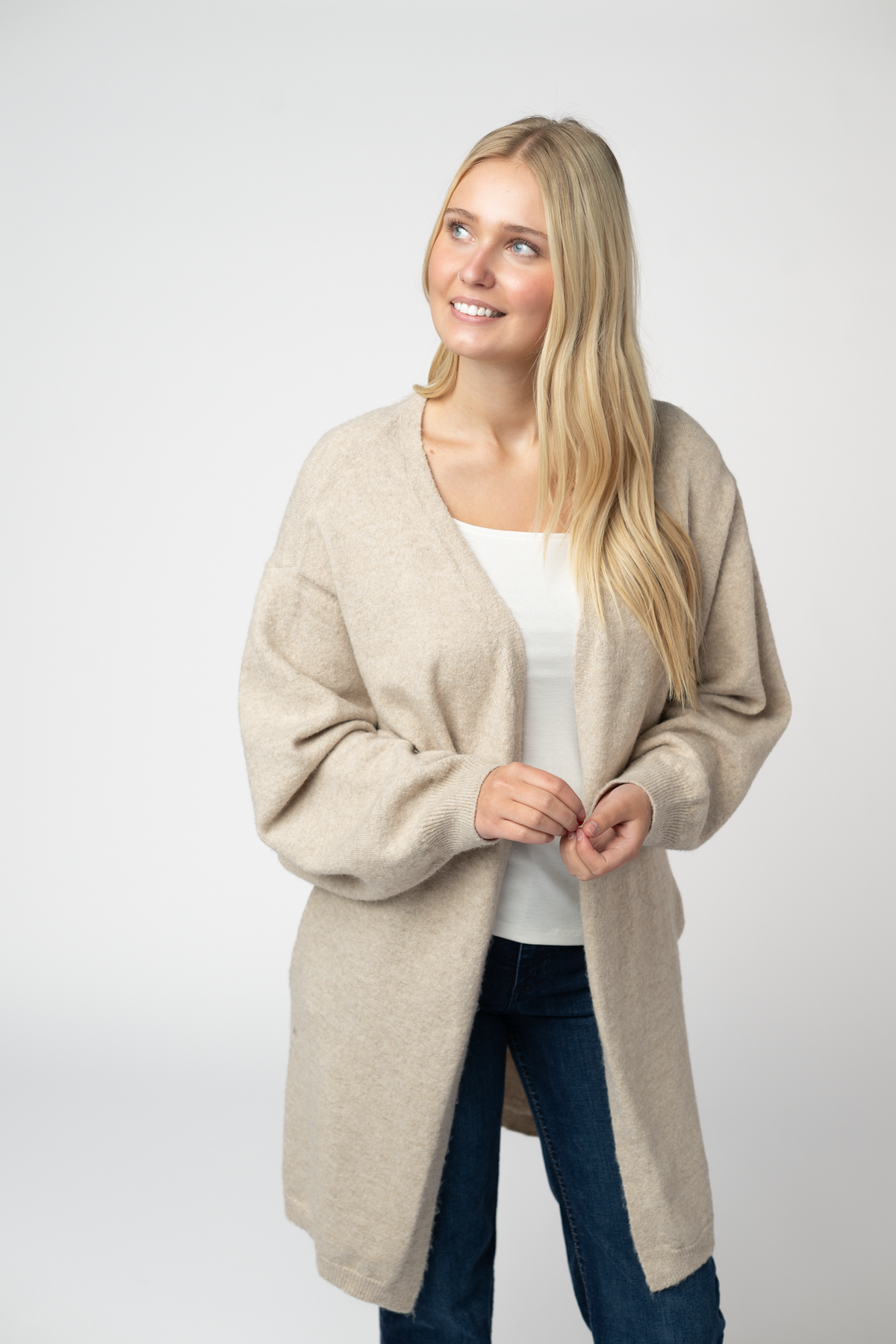 IN STOCK Cozy Cardigan - Tan by Michelle Mae