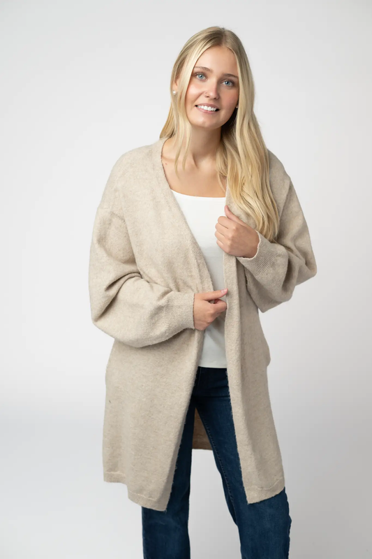Cozy Cardigan - Tan by Michelle Mae