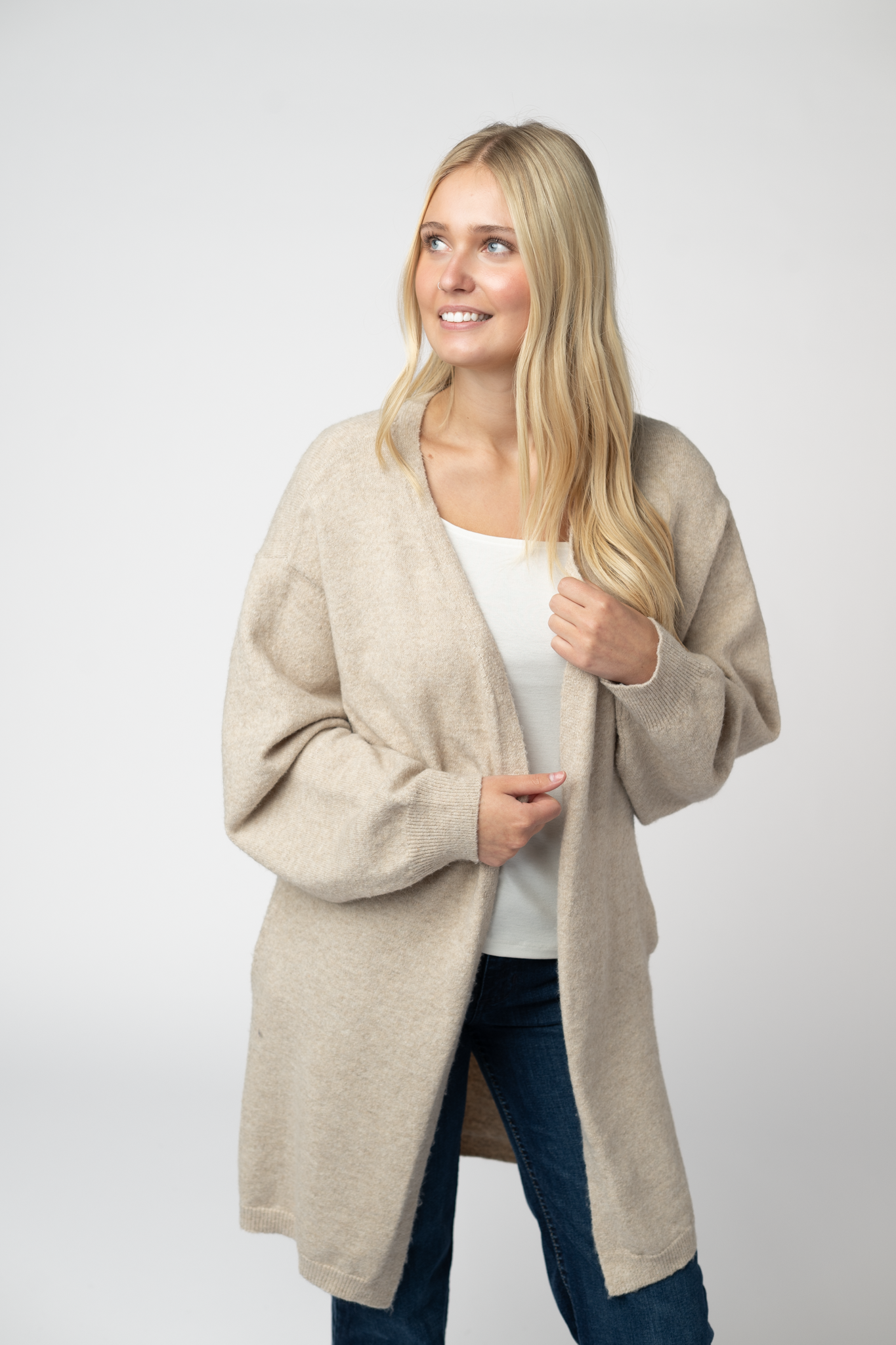 IN STOCK Cozy Cardigan - Tan by Michelle Mae