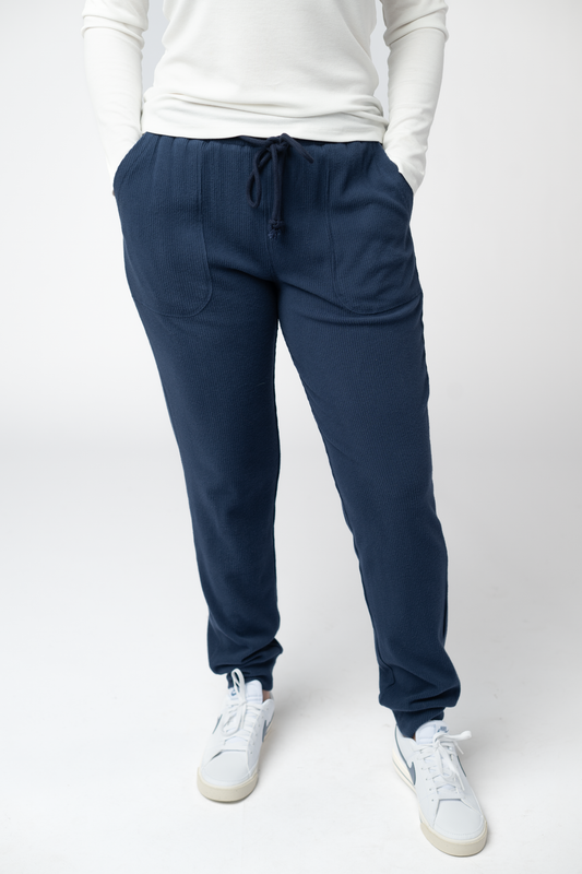 IN STOCK Corrine Joggers - Navy by Michelle Mae