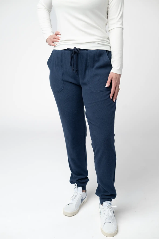Corrine Joggers - Navy by Michelle Mae