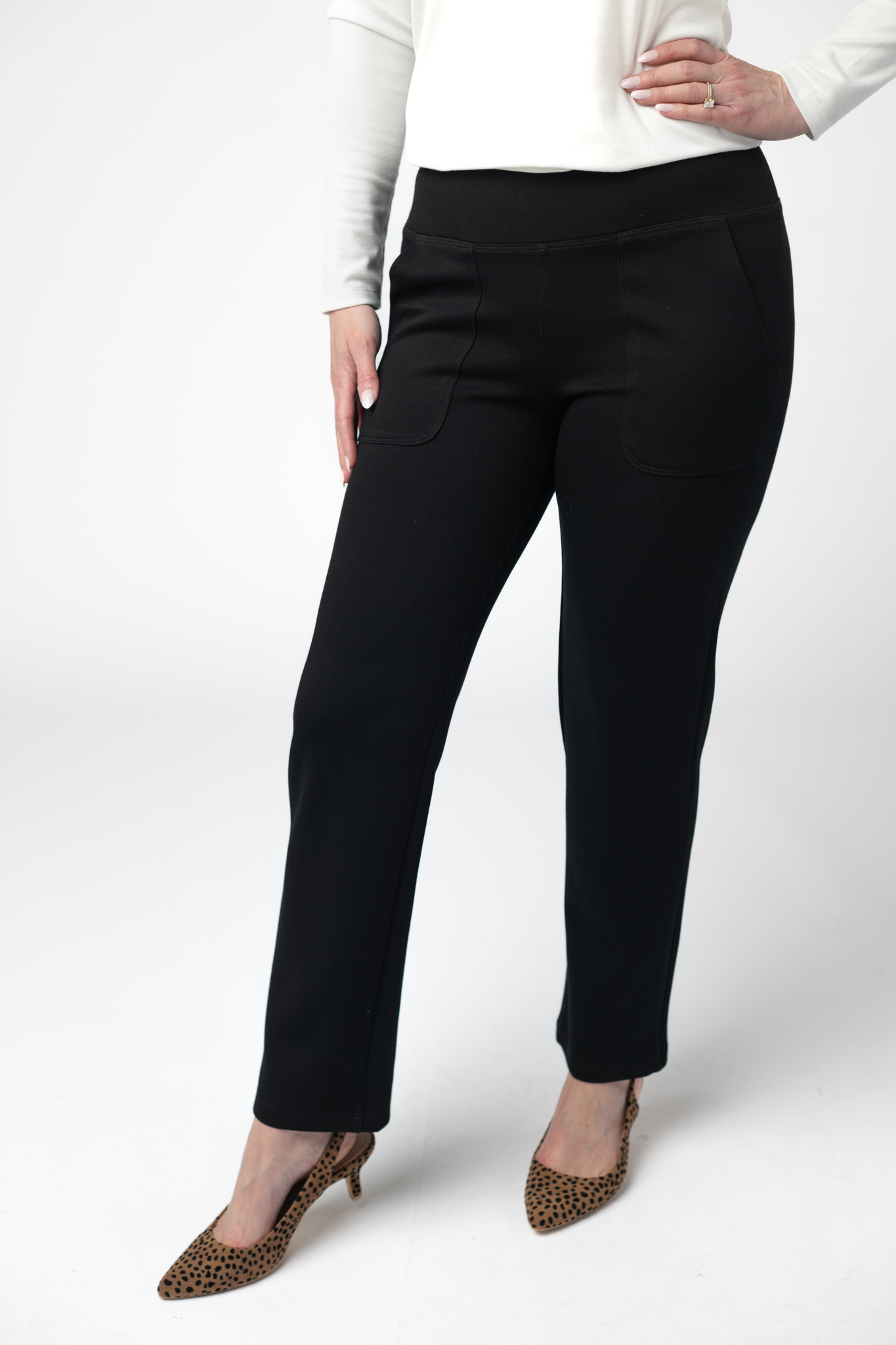 IN STOCK Luxe Ankle Bottoms- Black by Michelle Mae
