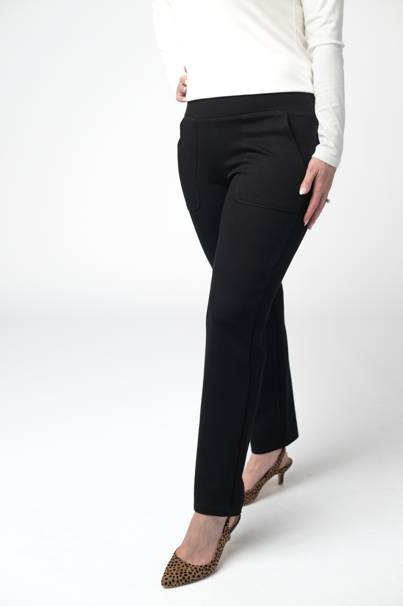 IN STOCK Luxe Ankle Bottoms- Black by Michelle Mae