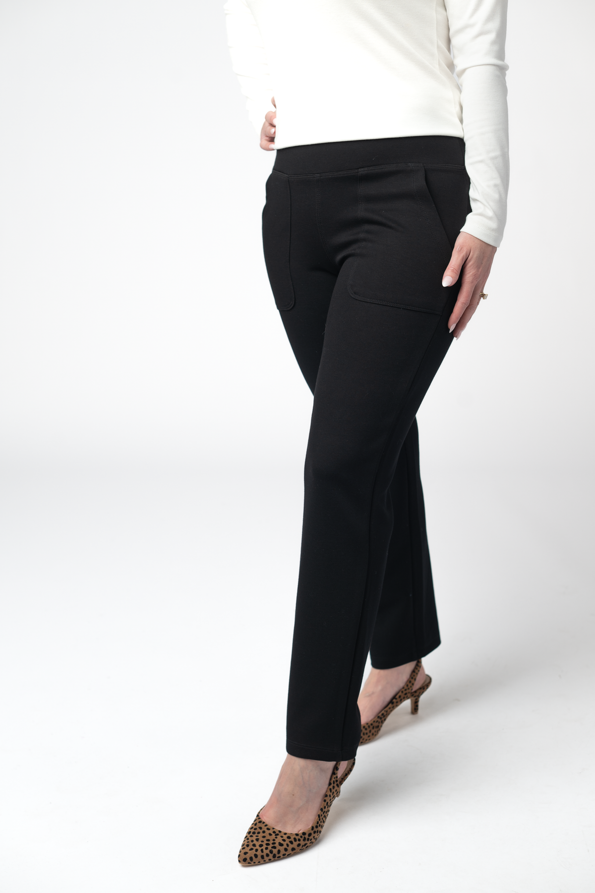 IN STOCK Luxe Ankle Bottoms- Black by Michelle Mae