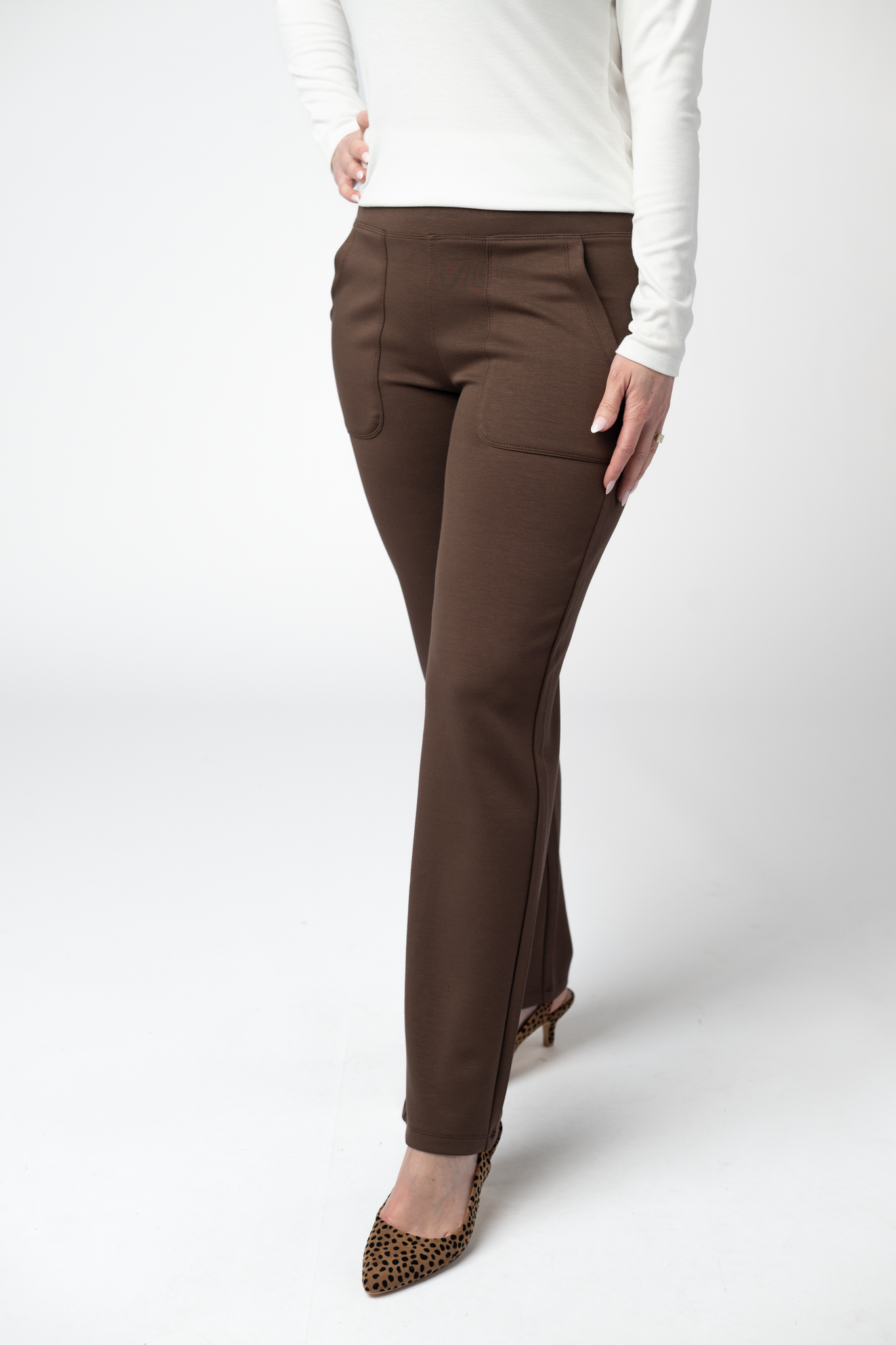 IN STOCK Luxe Ankle Bottoms- Brown by Michelle Mae