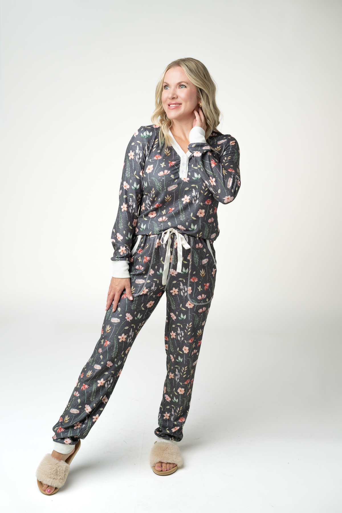 IN STOCK Cozy Pajama Set - Wildflower Meadow by Michelle Mae