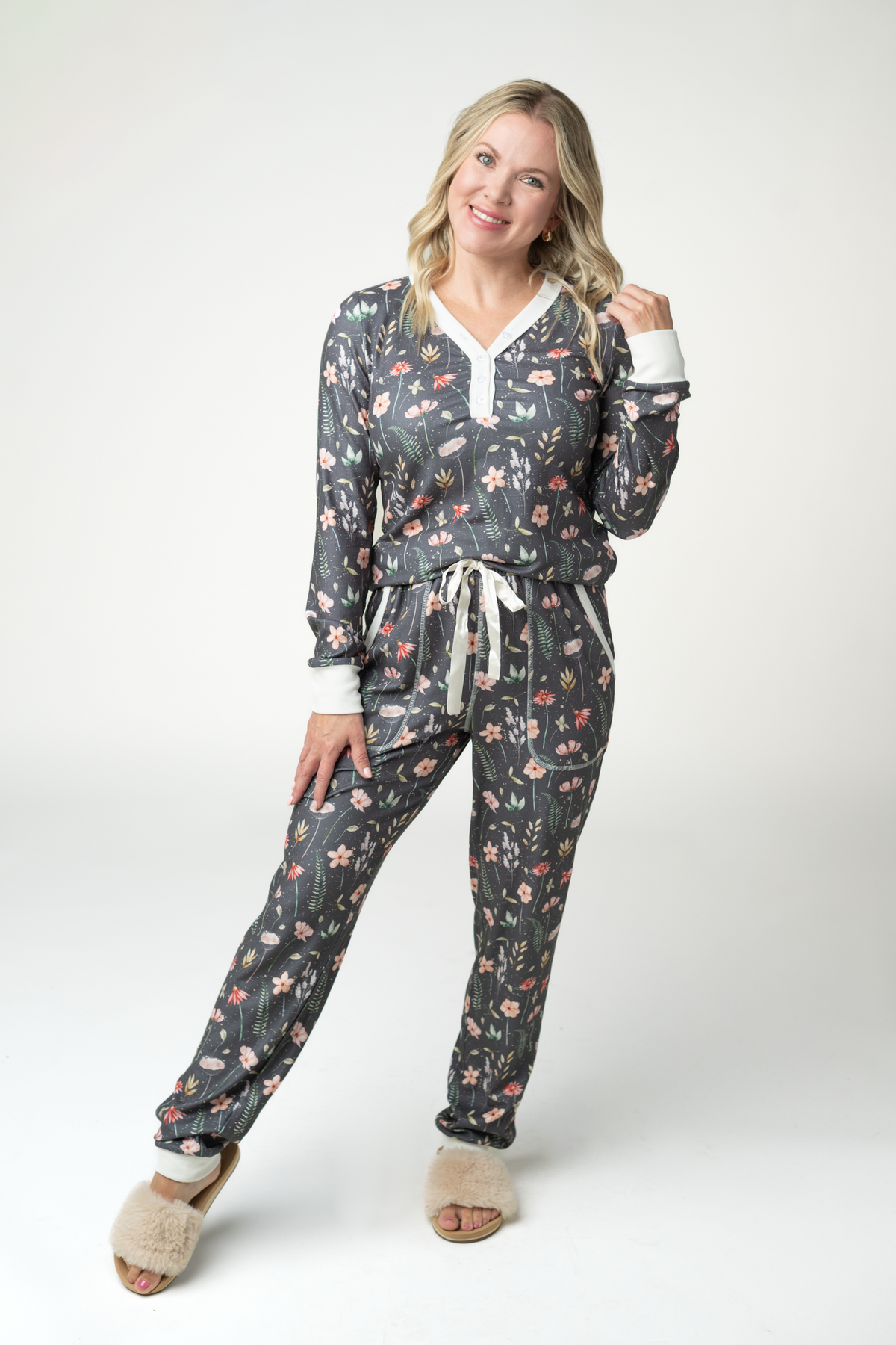 IN STOCK Cozy Pajama Set - Wildflower Meadow by Michelle Mae
