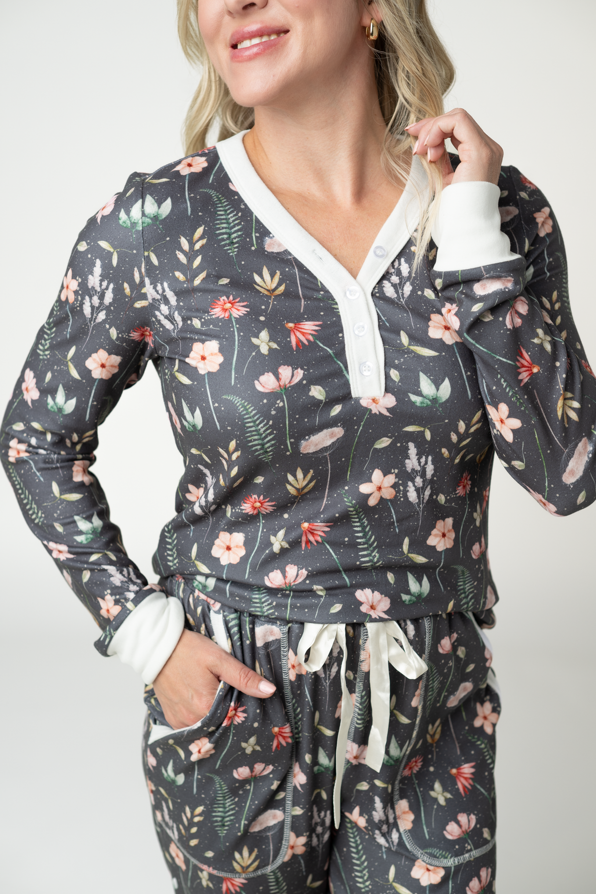 IN STOCK Cozy Pajama Set - Wildflower Meadow by Michelle Mae