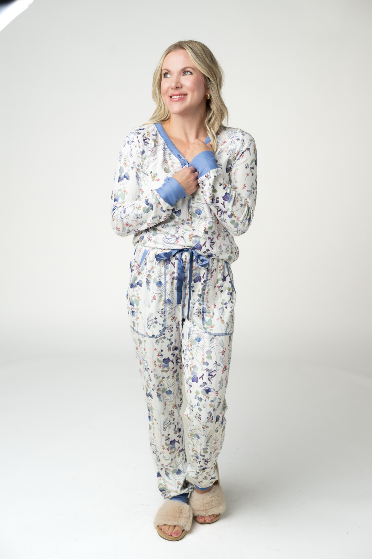 IN STOCK Cozy Pajama Set - Olive Meadow by Michelle Mae