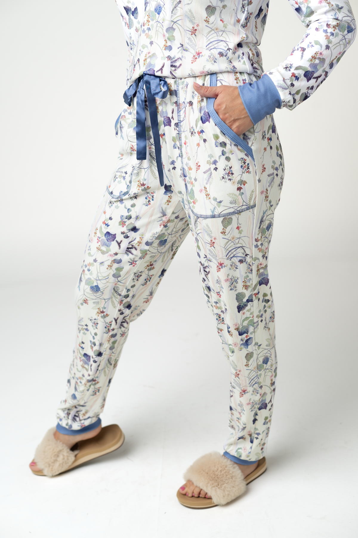 IN STOCK Cozy Pajama Set - Olive Meadow by Michelle Mae