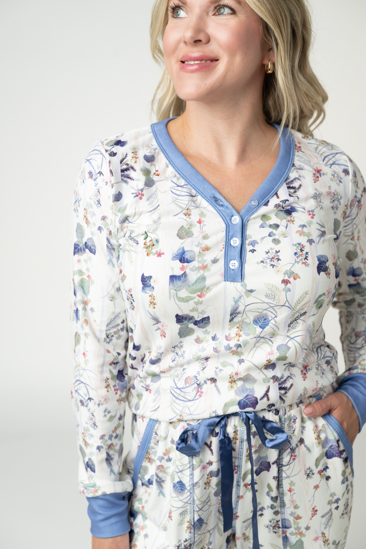 IN STOCK Cozy Pajama Set - Olive Meadow by Michelle Mae
