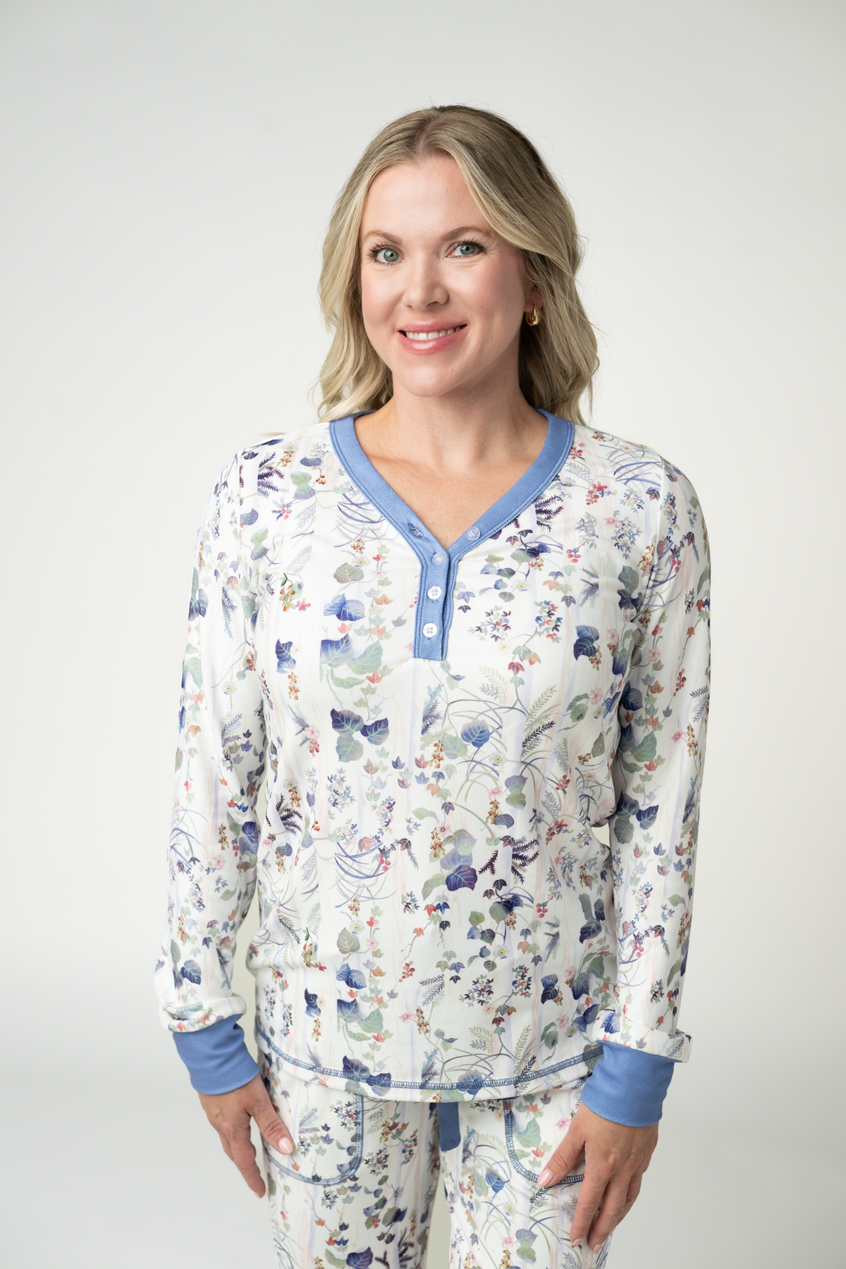 IN STOCK Cozy Pajama Set - Olive Meadow by Michelle Mae