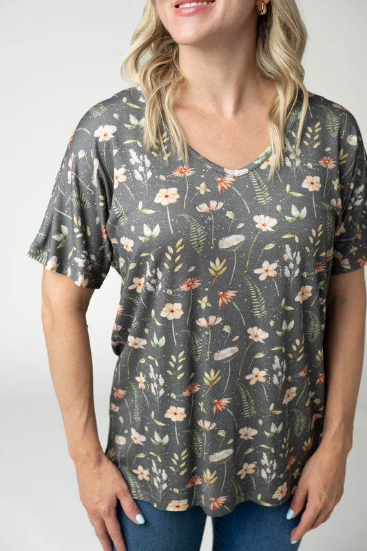IN STOCK Chloe Cozy Top - Wildflower Meadow by Michelle Mae