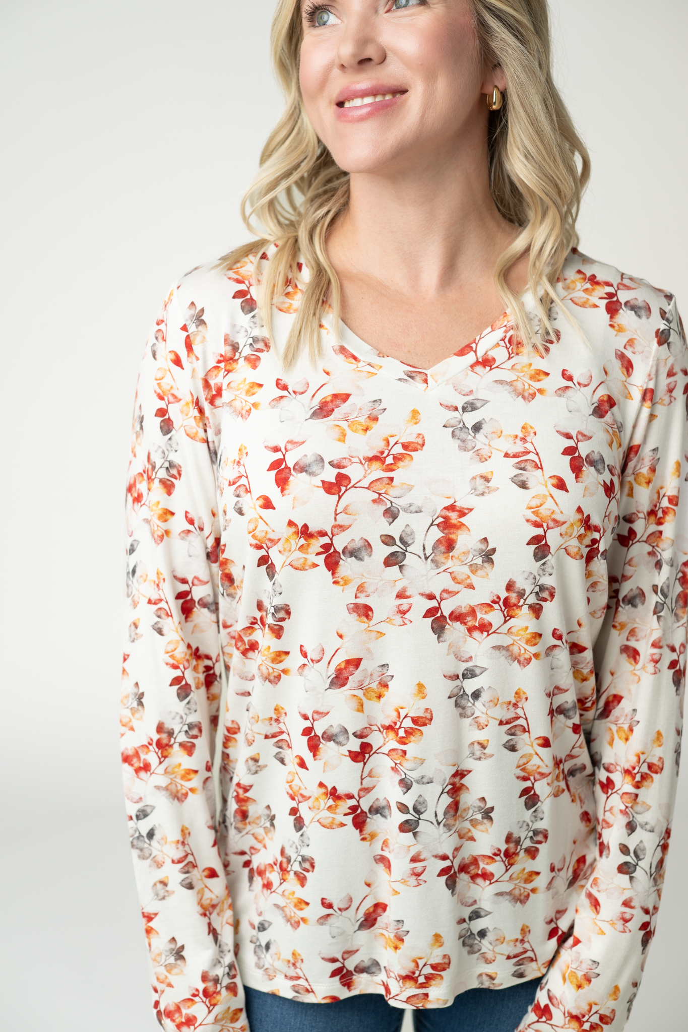IN STOCK Larissa Long Sleeve - Autumn Watercolor by Michelle Mae
