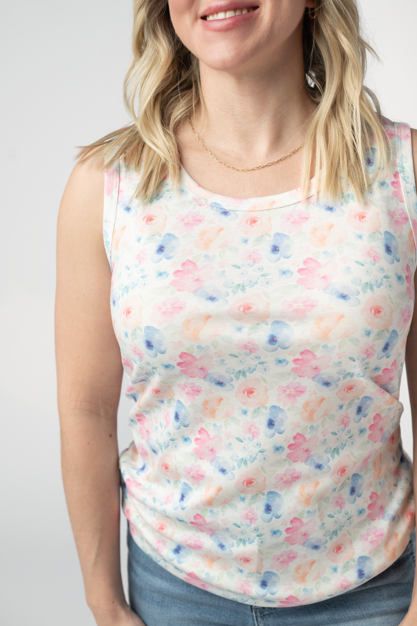 IN STOCK Ava Tank - Petal Gardens FINAL SALE by Michelle Mae