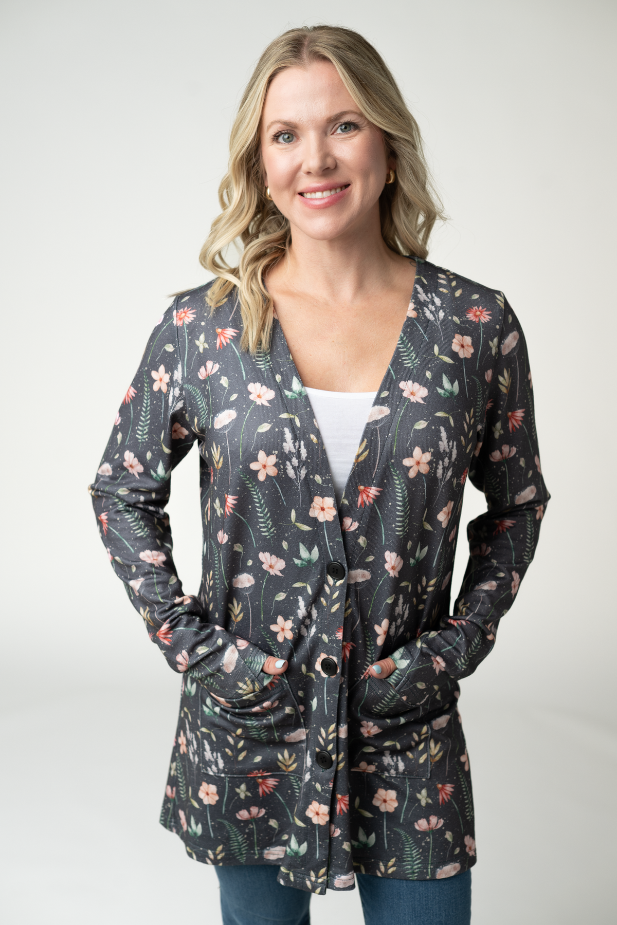 IN STOCK Cori Cardigan - Wildflower Meadow by Michelle Mae