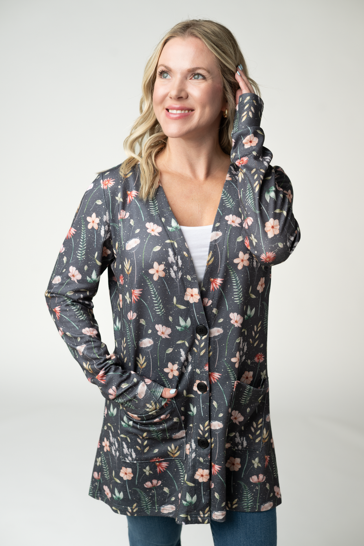 IN STOCK Cori Cardigan - Wildflower Meadow by Michelle Mae