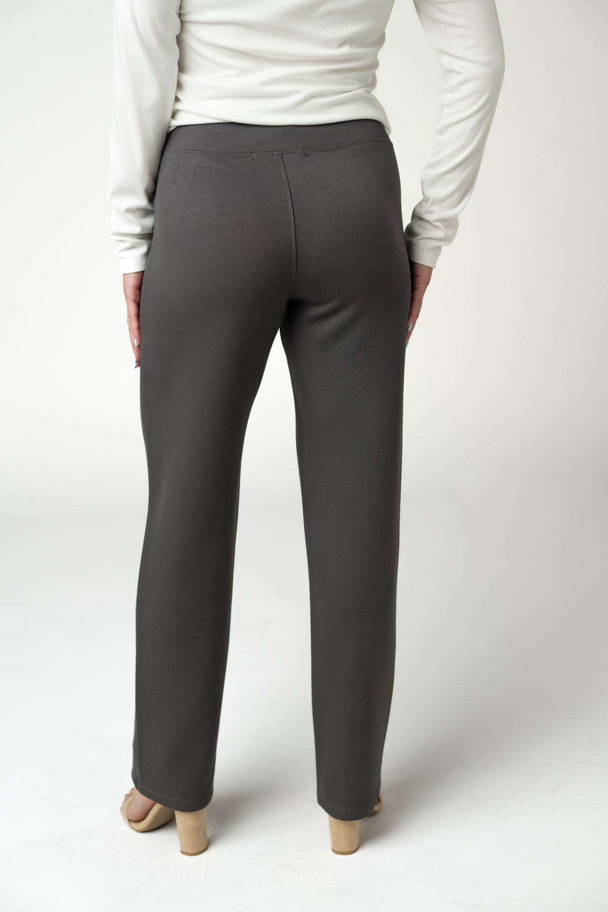 IN STOCK Luxe Ankle Bottoms- Charcoal by Michelle Mae