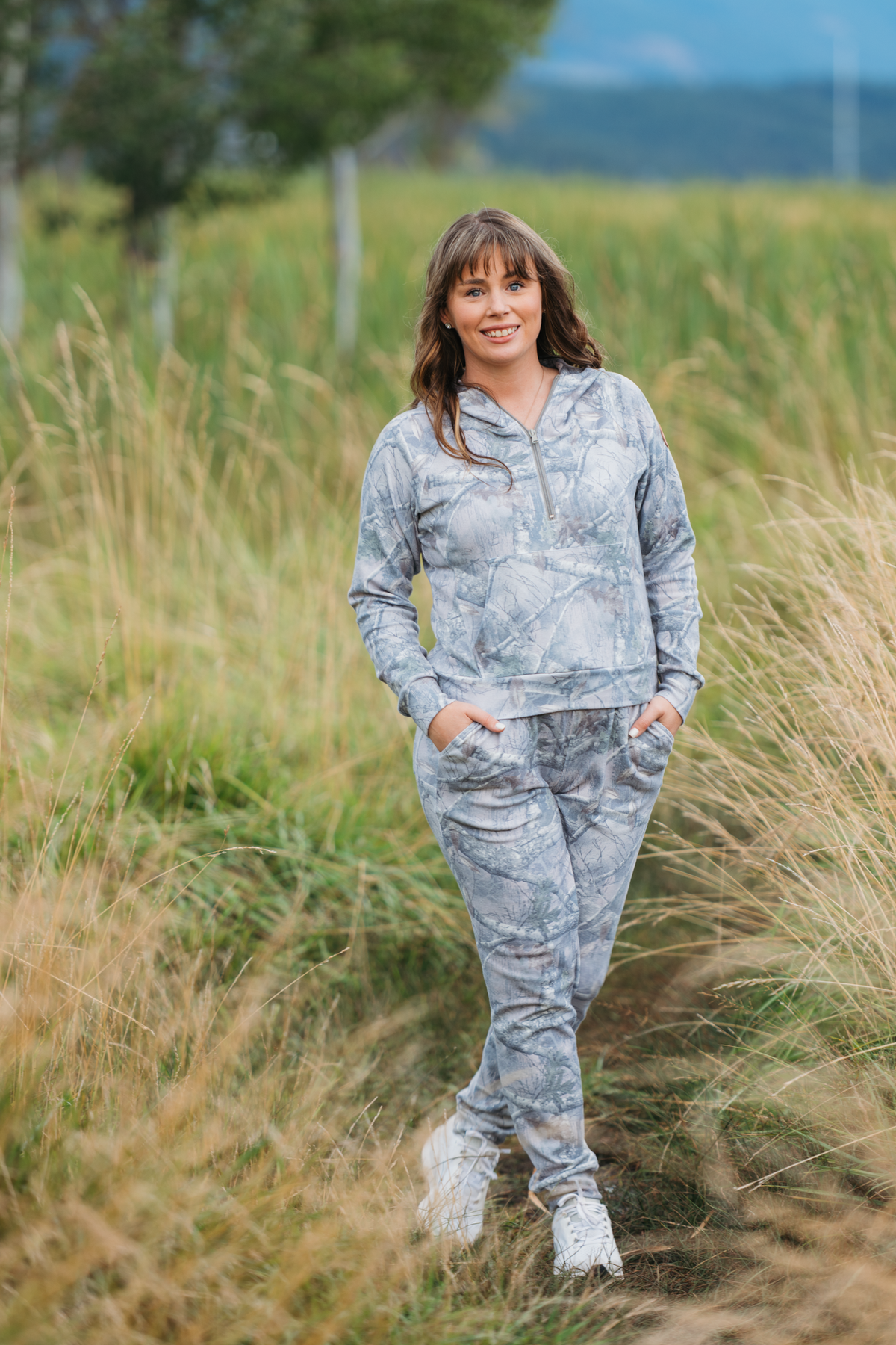 Classic Camo Joggers With Triple Stretch And Adjustable Waist