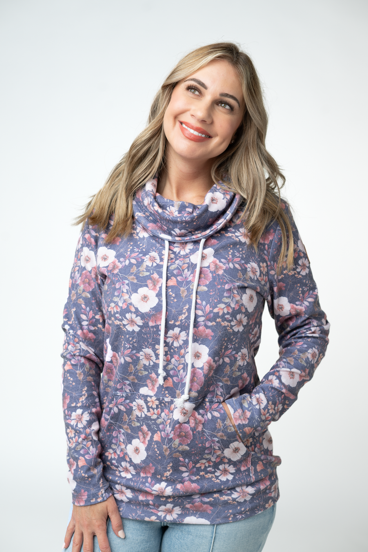 IN STOCK Classic Funnel Neck - Blushwood Floral by Michelle Mae