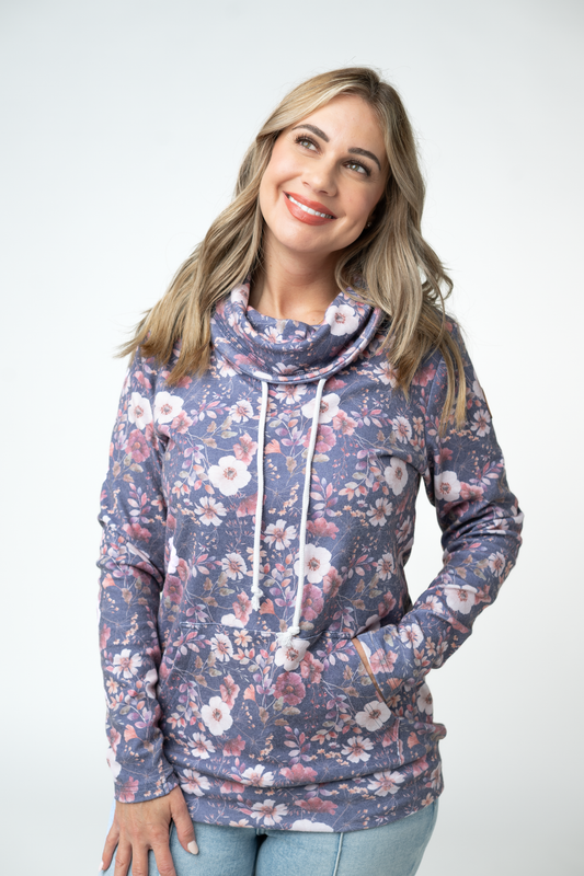 IN STOCK Classic Funnel Neck - Blushwood Floral by Michelle Mae