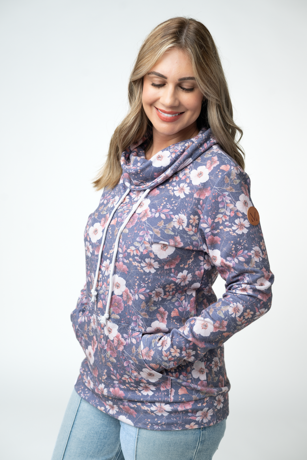IN STOCK Classic Funnel Neck - Blushwood Floral by Michelle Mae