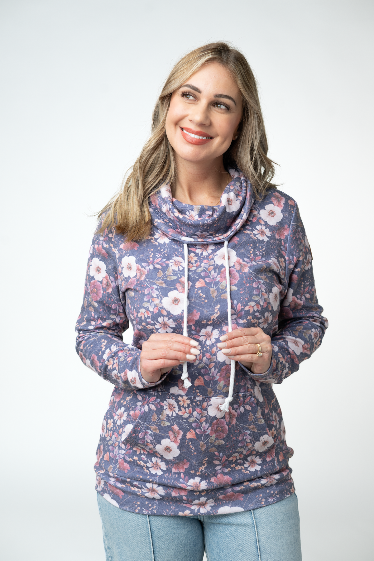 IN STOCK Classic Funnel Neck - Blushwood Floral by Michelle Mae