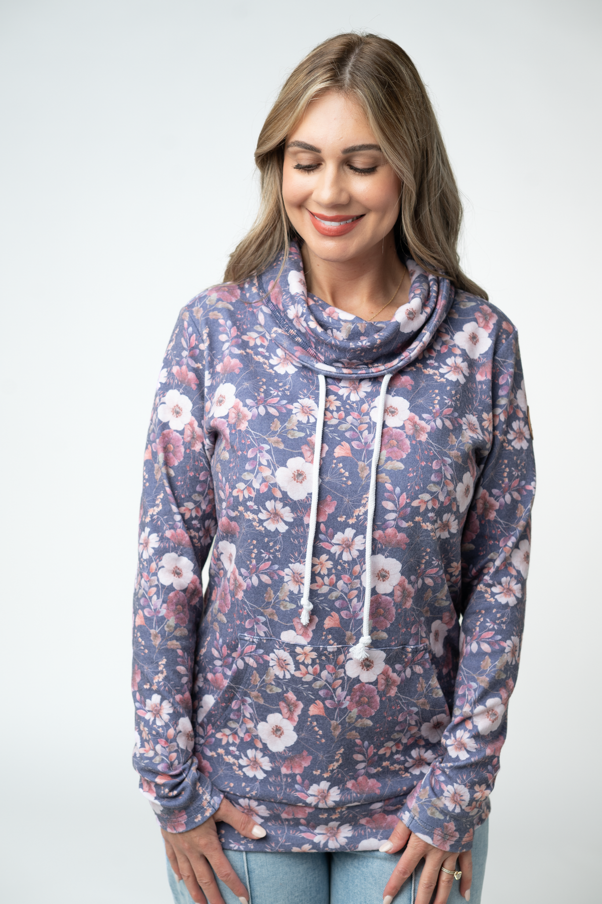 IN STOCK Classic Funnel Neck - Blushwood Floral by Michelle Mae