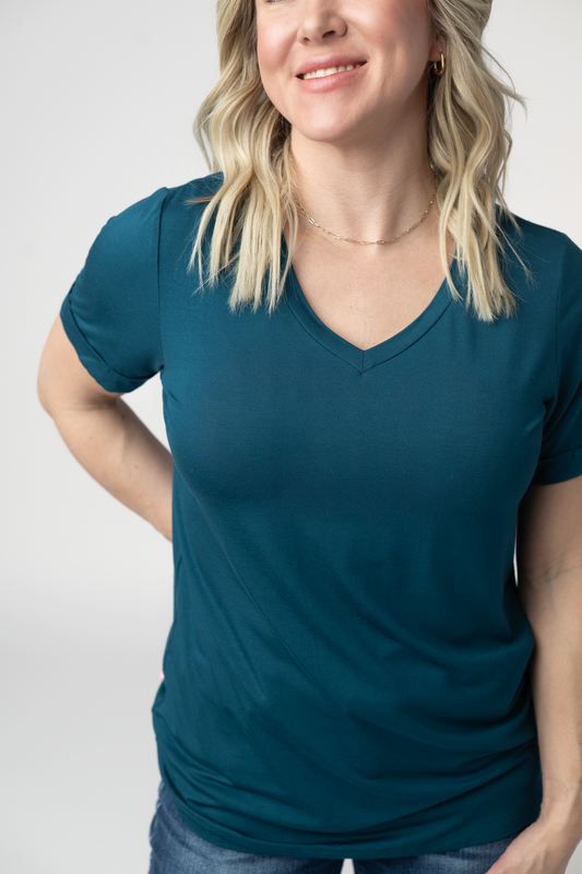 Sophie Top - Teal by Michelle Mae