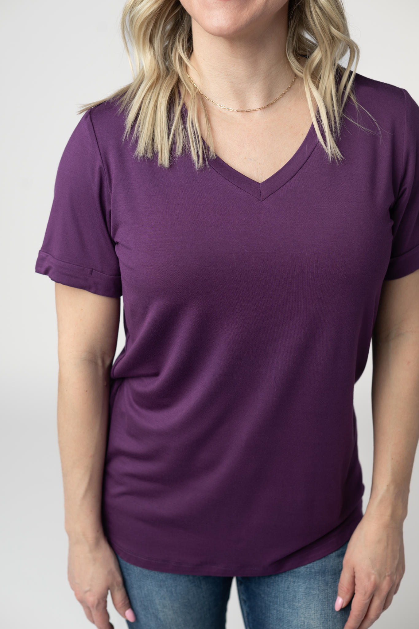 Sophie Top - Purple by Michelle Mae