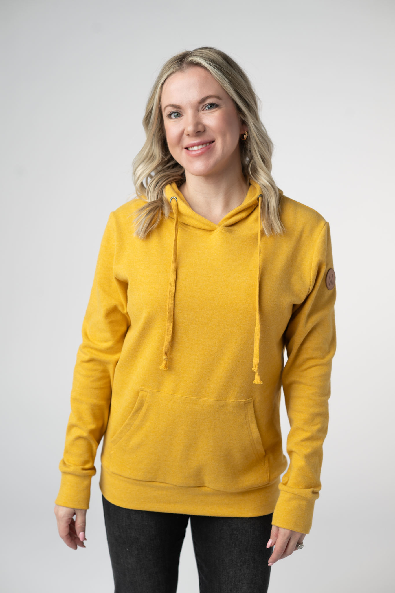 IN STOCK Hailey Hoodie - Mustard by Michelle Mae