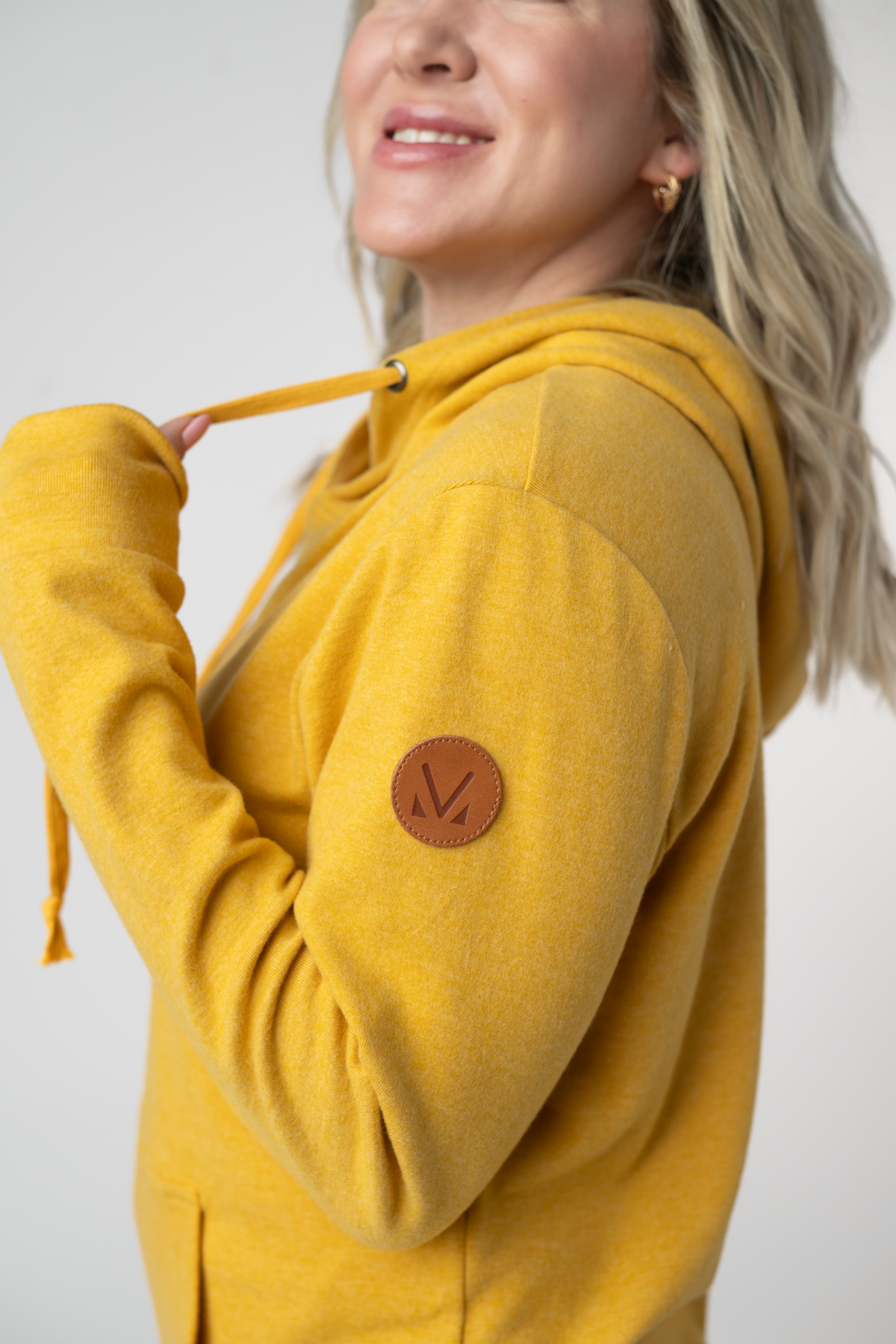 IN STOCK Hailey Hoodie - Mustard by Michelle Mae