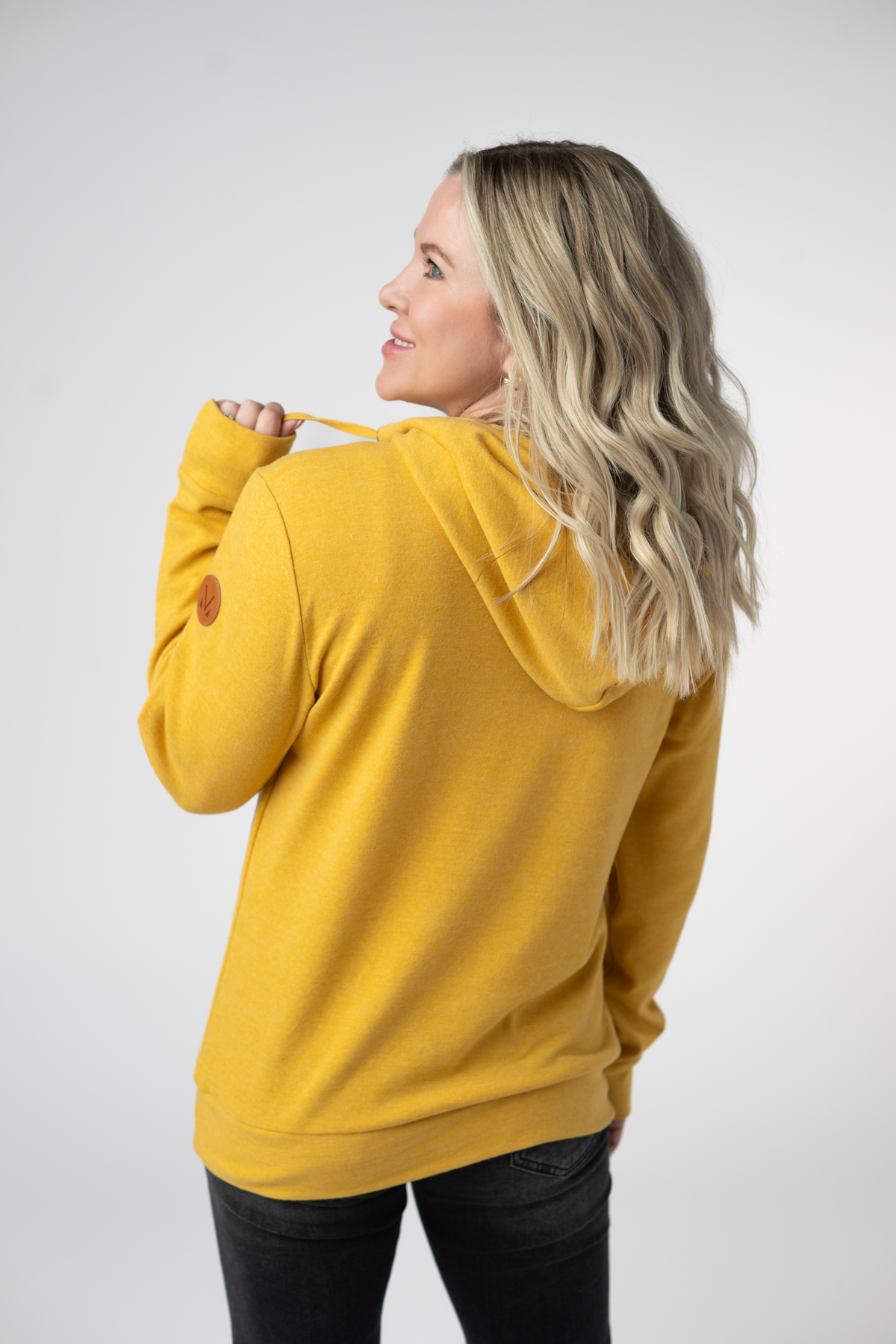 IN STOCK Hailey Hoodie - Mustard by Michelle Mae