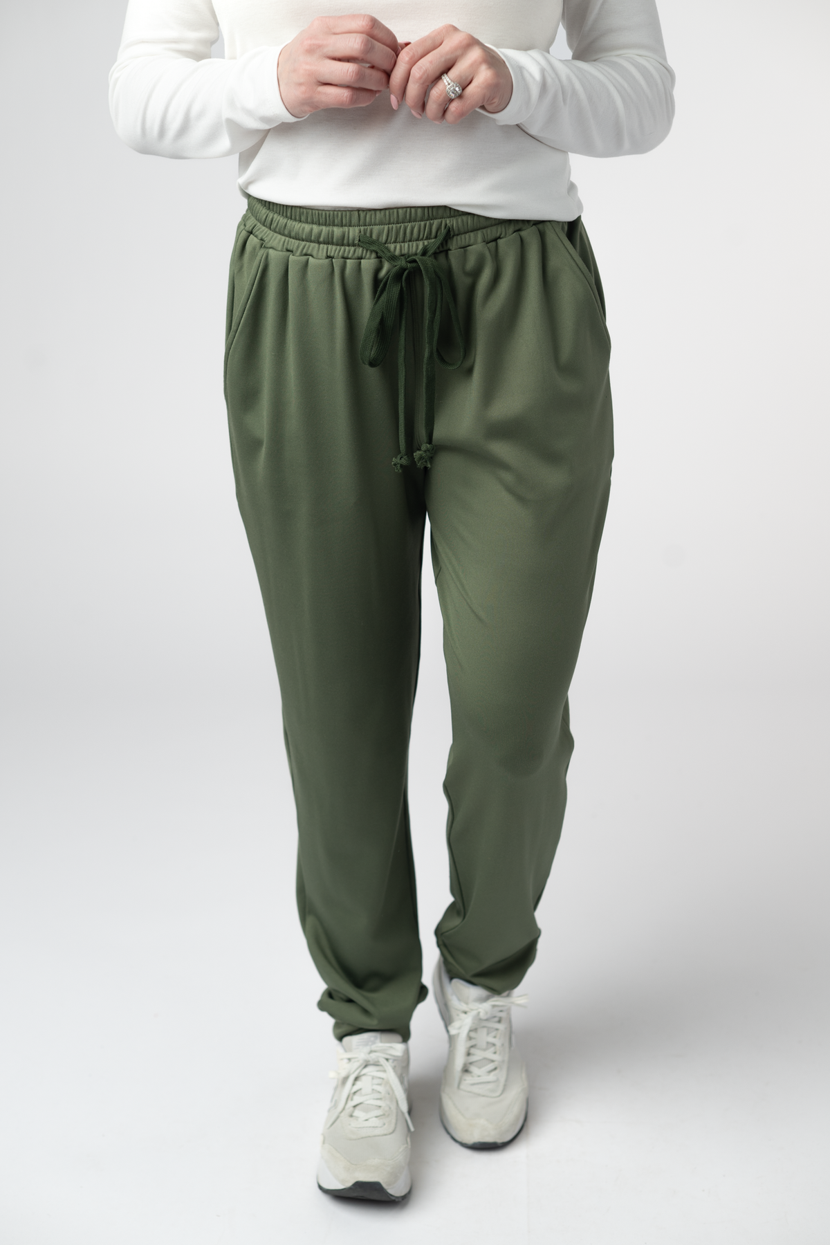 IN STOCK Cloud Joggers - Olive by Michelle Mae