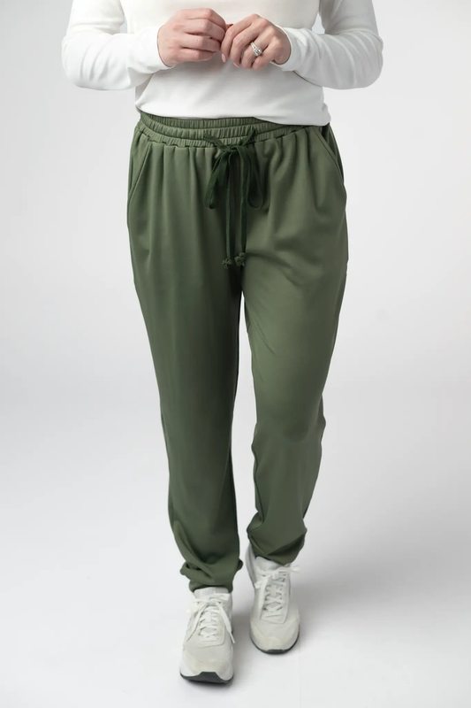 Cloud Joggers - Olive by Michelle Mae