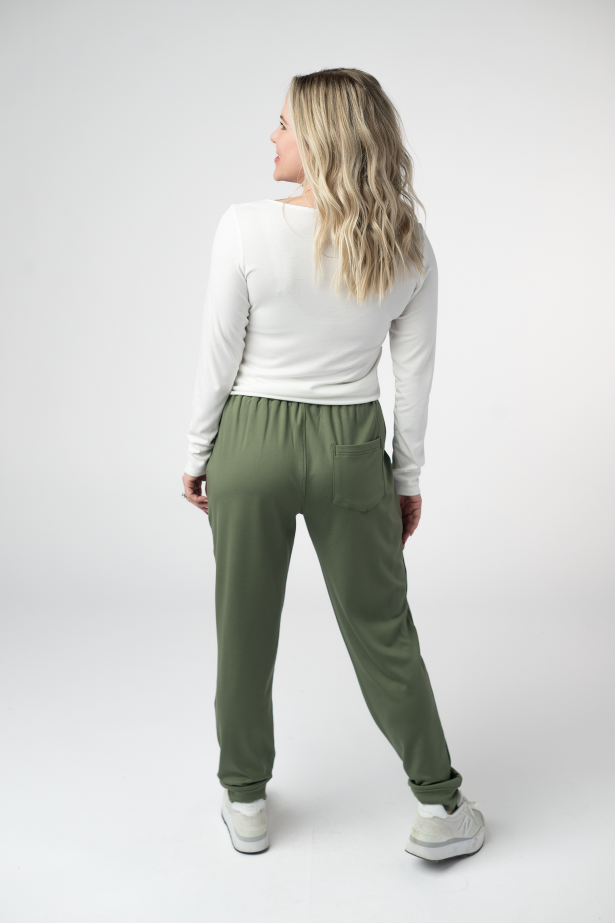 IN STOCK Cloud Joggers - Olive by Michelle Mae