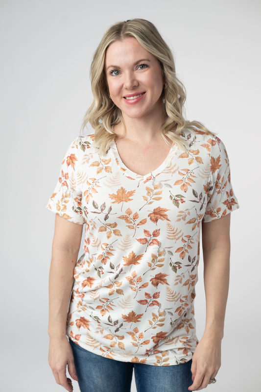 IN STOCK Sophie Top - Autumn Leaves by Michelle Mae