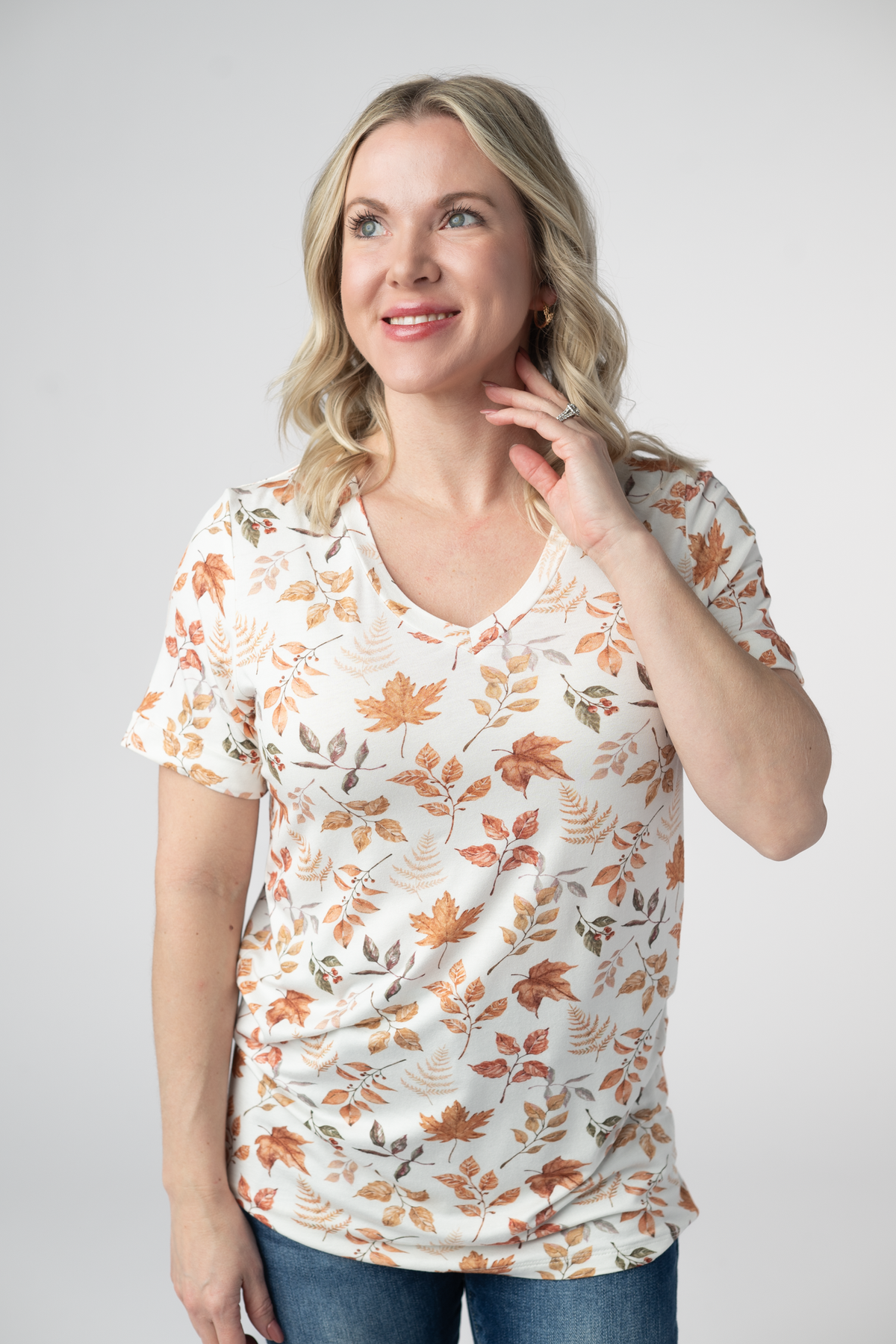 IN STOCK Sophie Top - Autumn Leaves by Michelle Mae