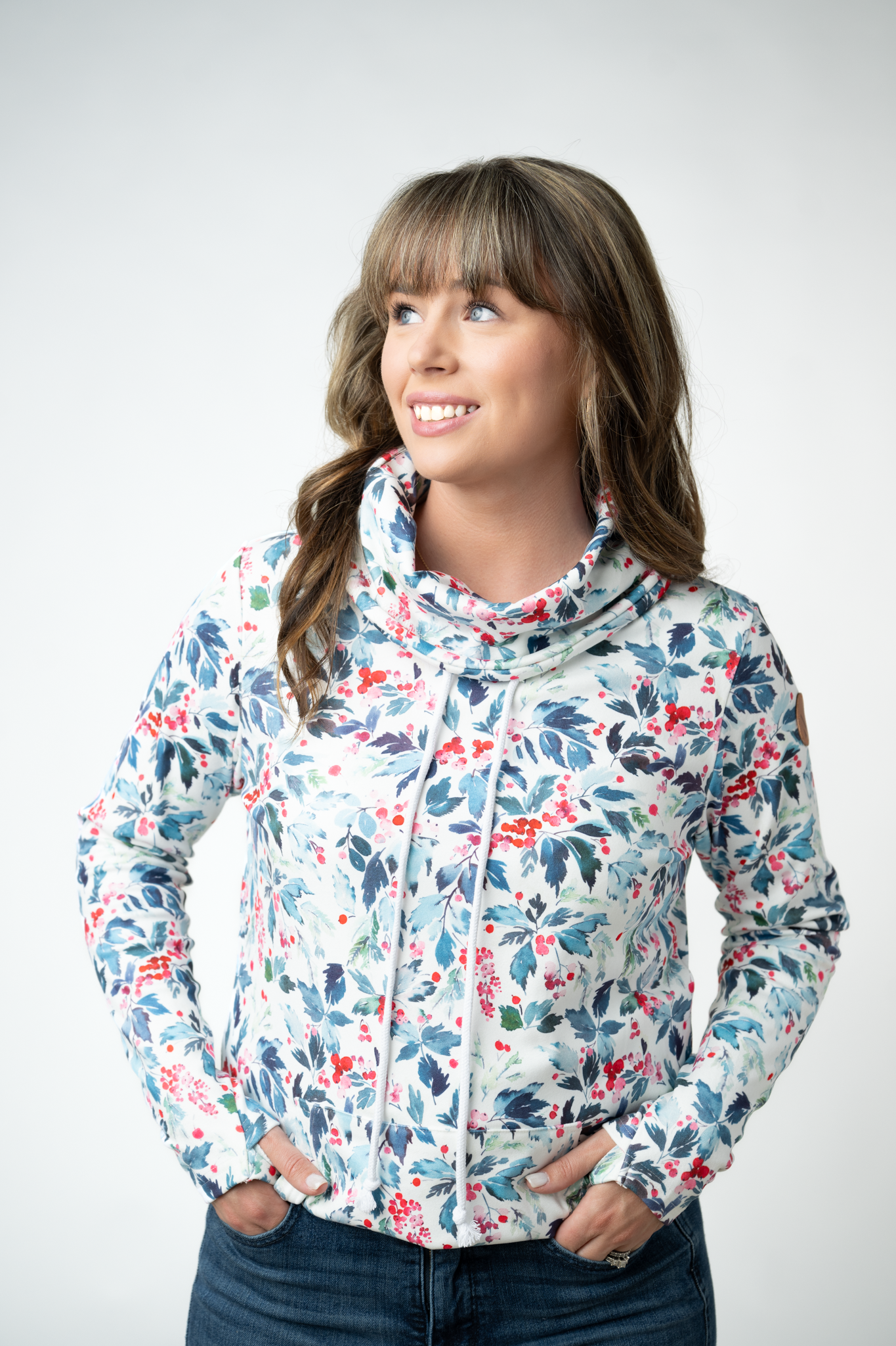 IN STOCK Soft Funnel Neck - Winter Berry by Michelle Mae