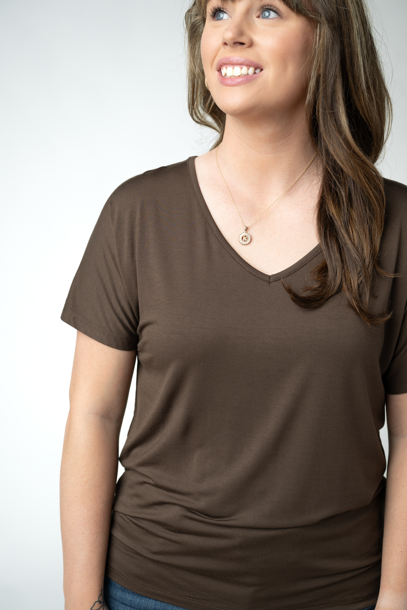 IN STOCK Chloe Cozy Top - Brown by Michelle Mae