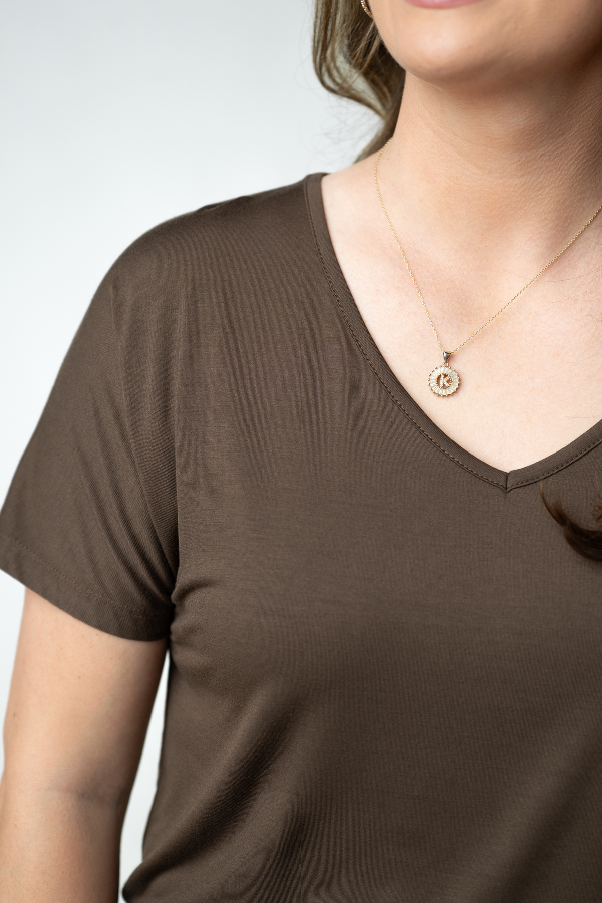 IN STOCK Chloe Cozy Top - Brown by Michelle Mae