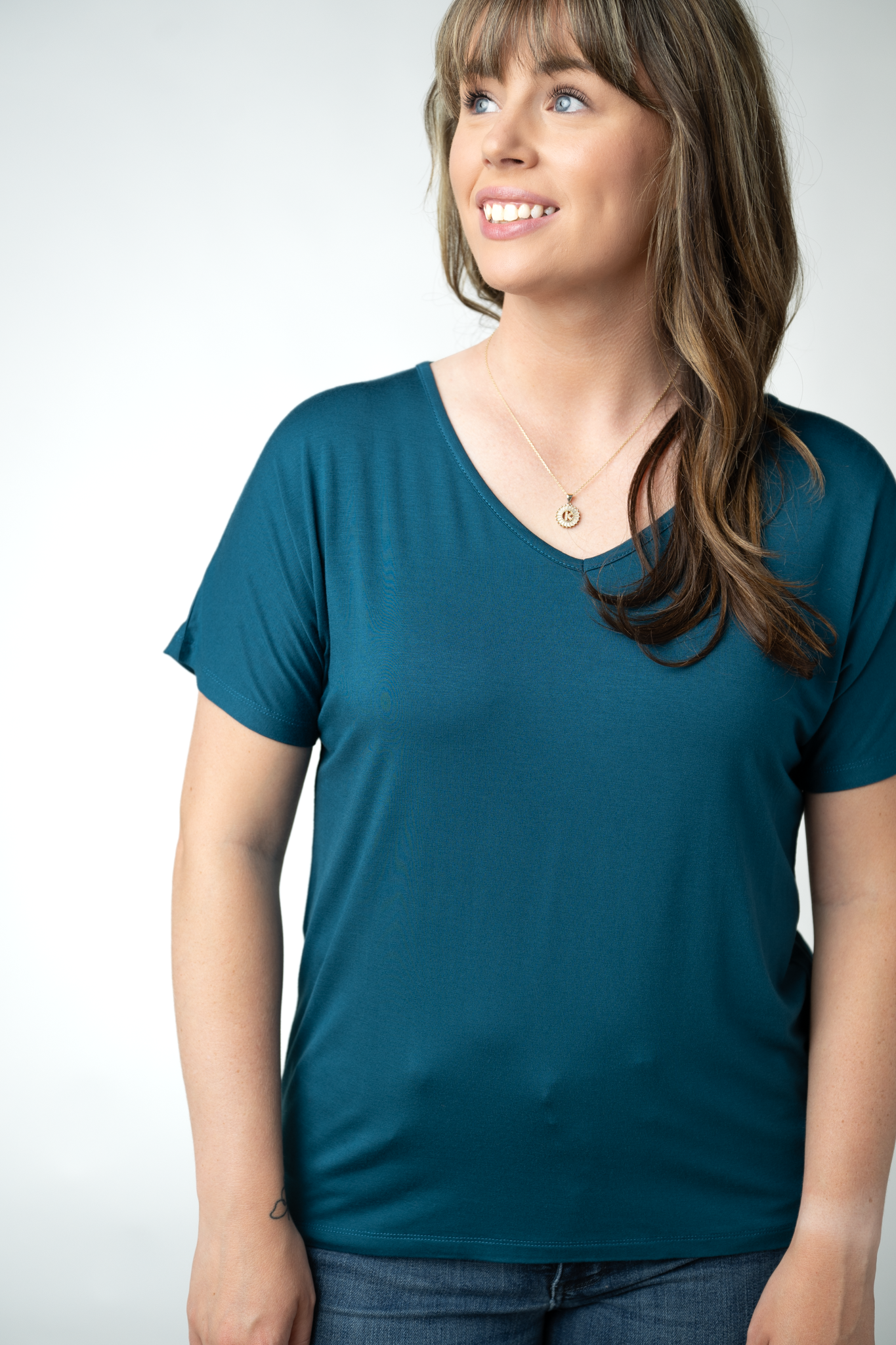 IN STOCK Chloe Cozy Top - Teal by Michelle Mae
